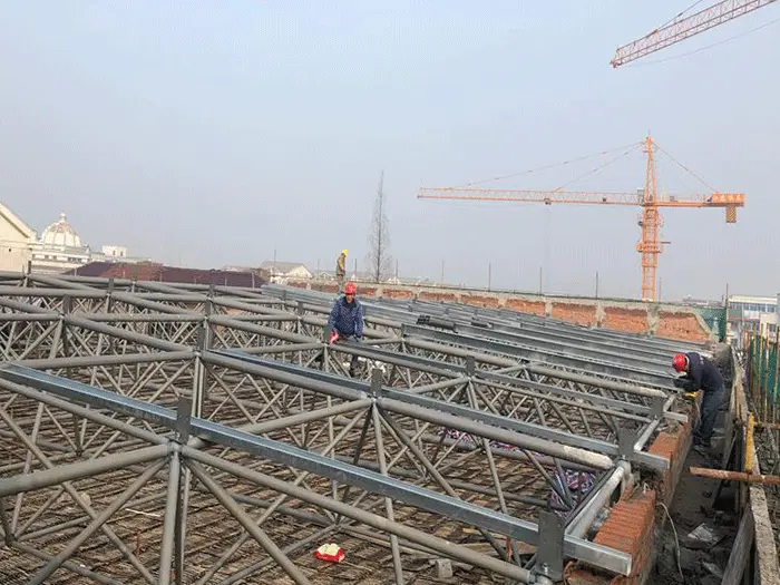 丹江口四小体育馆网架